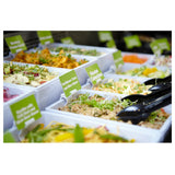 Bauscher Hepp TPO5314 - Chunky Collection Deli Crock Insert, 3/4 Qt., 6-1/2"L X 5"W X 2"H