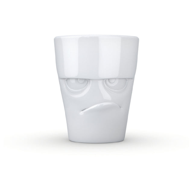 Bauscher Hepp 144010 - Mug, 11.83 Oz., Embossed Grumpy Face