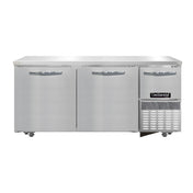 Continental Refrigerator FA68N-U Undercounter Freezer Base 68"W Stainless Steel Front & End Panels