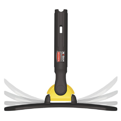 Rubbermaid FGQ85500BK00 - Hygen™ Flexi Frame Dust Mop, Microfiber, Black