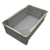 MFG Tray 705248 5136 0750 Nest & Stack Container 8 Gallon 24-1/4"L X 14-3/8"W X 7-3/4"H