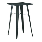 Hubert 22632 - CenPro Outdoor Table, 24"W X 23-1/2"D, Bar Height