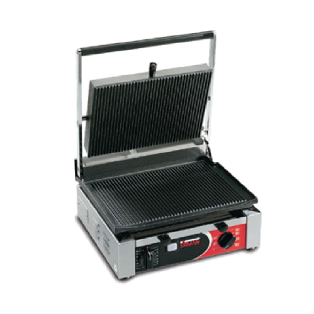 Sirman 34A2301105SI CORT R Panini Grill Single Grooved Top & Grooved Bottom