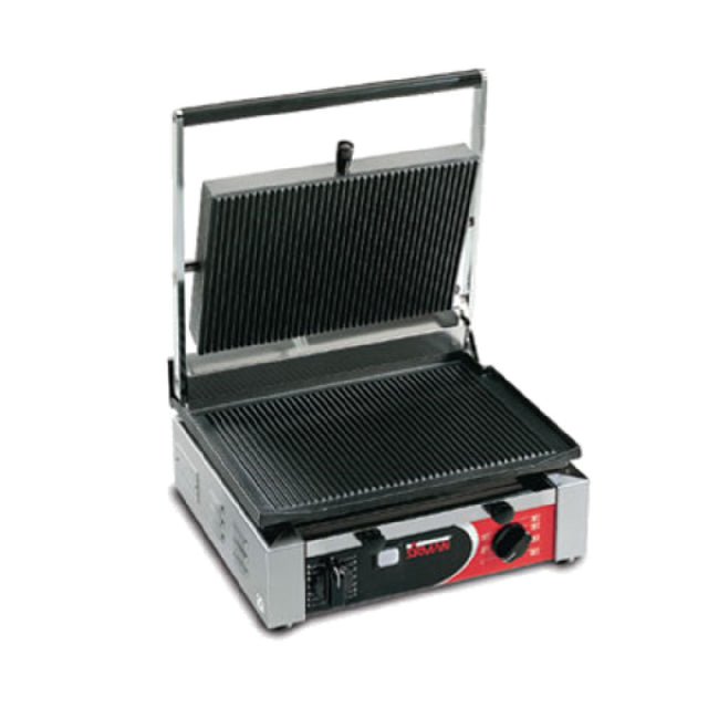 Sirman 34A2301105SI CORT R Panini Grill Single Grooved Top & Grooved Bottom