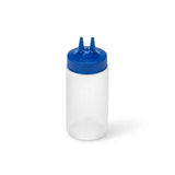 Vollrath 2316-1344 - Traex® Twin Tip™ Squeeze Bottle Dispenser, 16 Oz., Wide Mouth