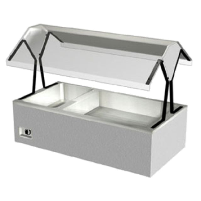 Duke TAH-2H2C_217113 EconoMate™ Combination Hot/Cold Table Top Buffet 58-3/8"W