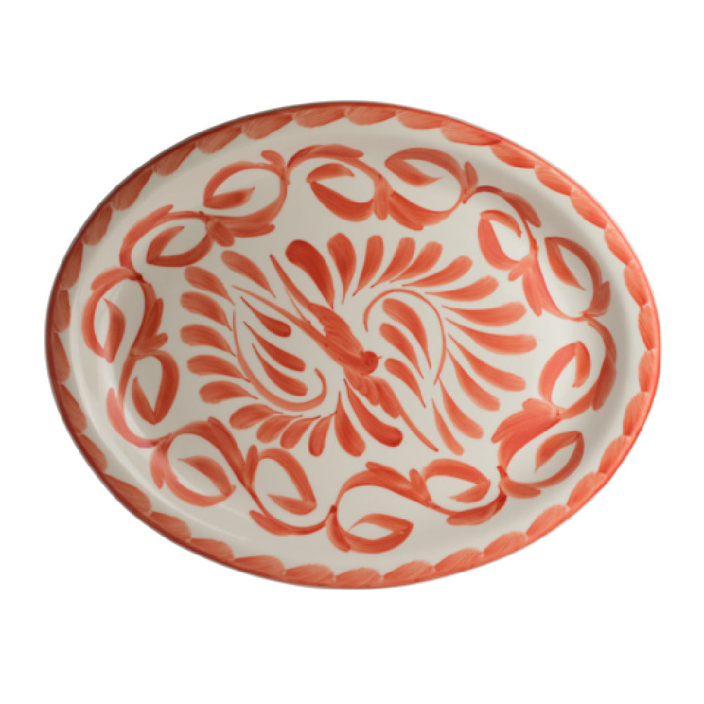 Steelite A121P145 Platter Oval Rolled Edge 13.75" X 9.125" Puebla