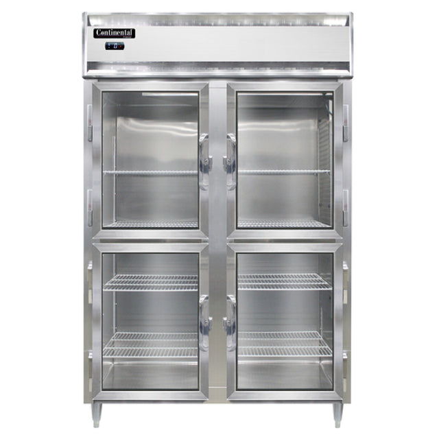 Continental Refrigerator D2FNSAGDHD Designer Line Freezer Reach-in Two-section