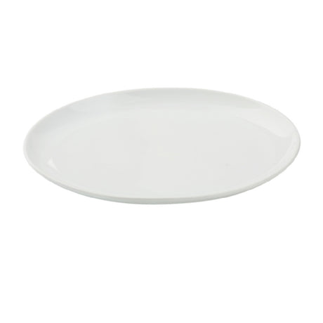 Yanco CA-314 Cambria Serving Platter 9-1/8"W X 14"D X 1-1/2"H Porcelain With Aluminum