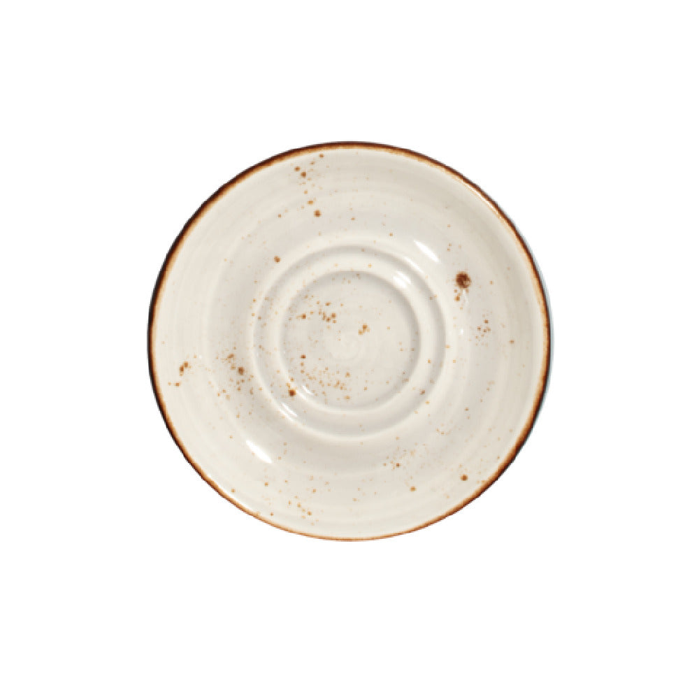 Vertex China LTP-2 Saucer 6” Dia. Round Double Well