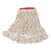 Rubbermaid FGD21306WH00 - Super Stitch® Mop Head, Large, 4-ply Blend Cotton/synthetic Blend