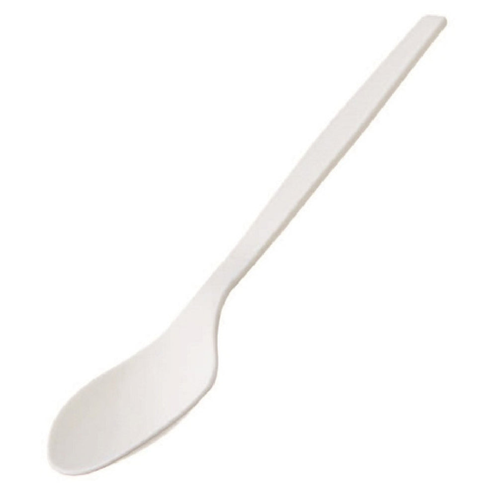 Tableware Solutions USA Q2042.S Disposable Dinner Spoon 6-2/7"L (16 Cm) Biodegradable/compostable