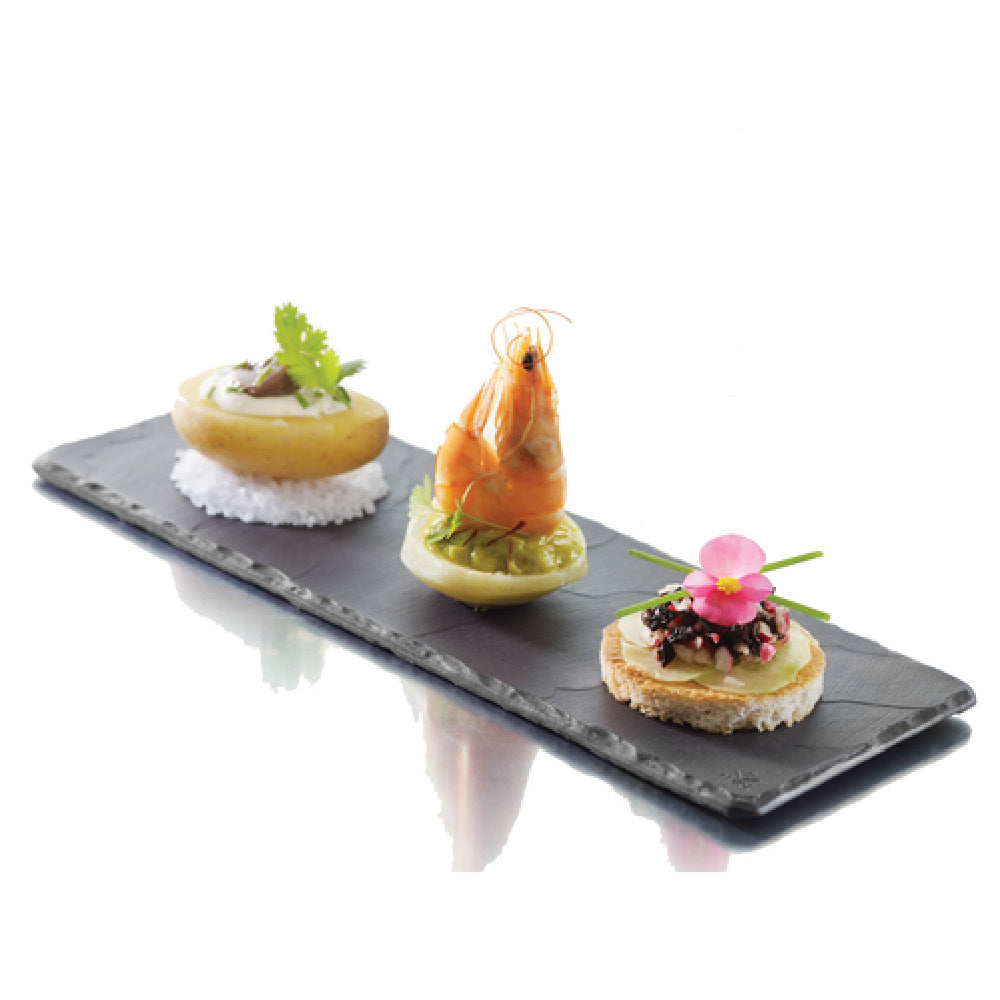 JB Prince R839 - Revol Slate Tray, 11-3/4" X 4-3/4", Rectangular