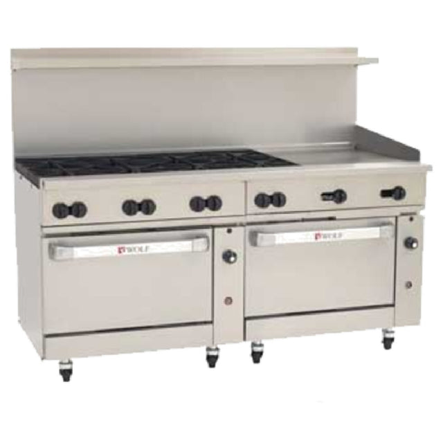 Wolf C72CC-8B24GT_LP Challenger XL™ Restaurant Range 72" Gas