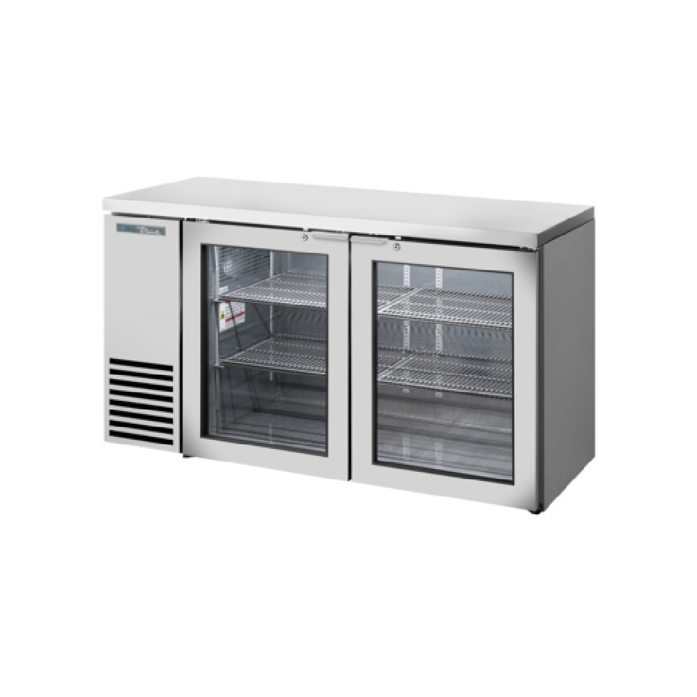 True Refrigeration TBB24-60-2G-Z1-SFT-S-1 Back Bar Cooler Two-section