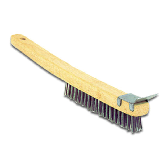 Admiral Craft WBR-14 Wire Brush 14" Long With Metal End Scraper