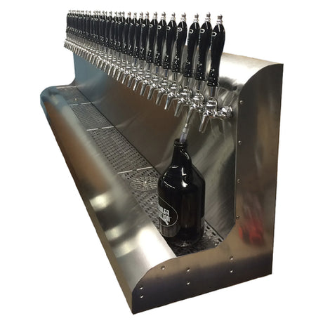 Perlick 3076-27 Modular Draft Beer Dispensing Tower Wall Mount 81“W X 22-3/4” H