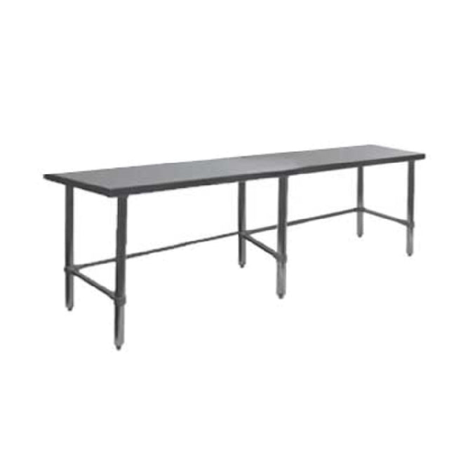 GSW USA WT-P2484B Premium Work Table 84"W X 24"D X 35"H 16/304 Stainless Steel Top
