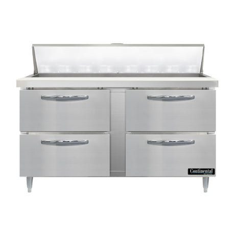 Continental Refrigerator D60N16-D Designer Line Sandwich Unit 60"W Two-section