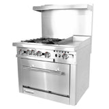Connerton CN36-4-12G_LP - Restaurant Range, Gas, 36"W X 33.9"D