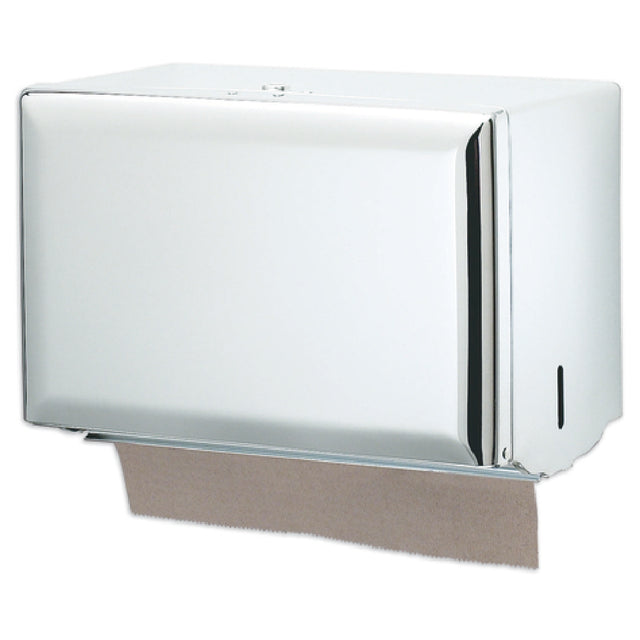 San Jamar T1800WH Classic® Paper Towel Dispenser Wall Mount 10-3/4"W X 6"D X 7-1/2"H