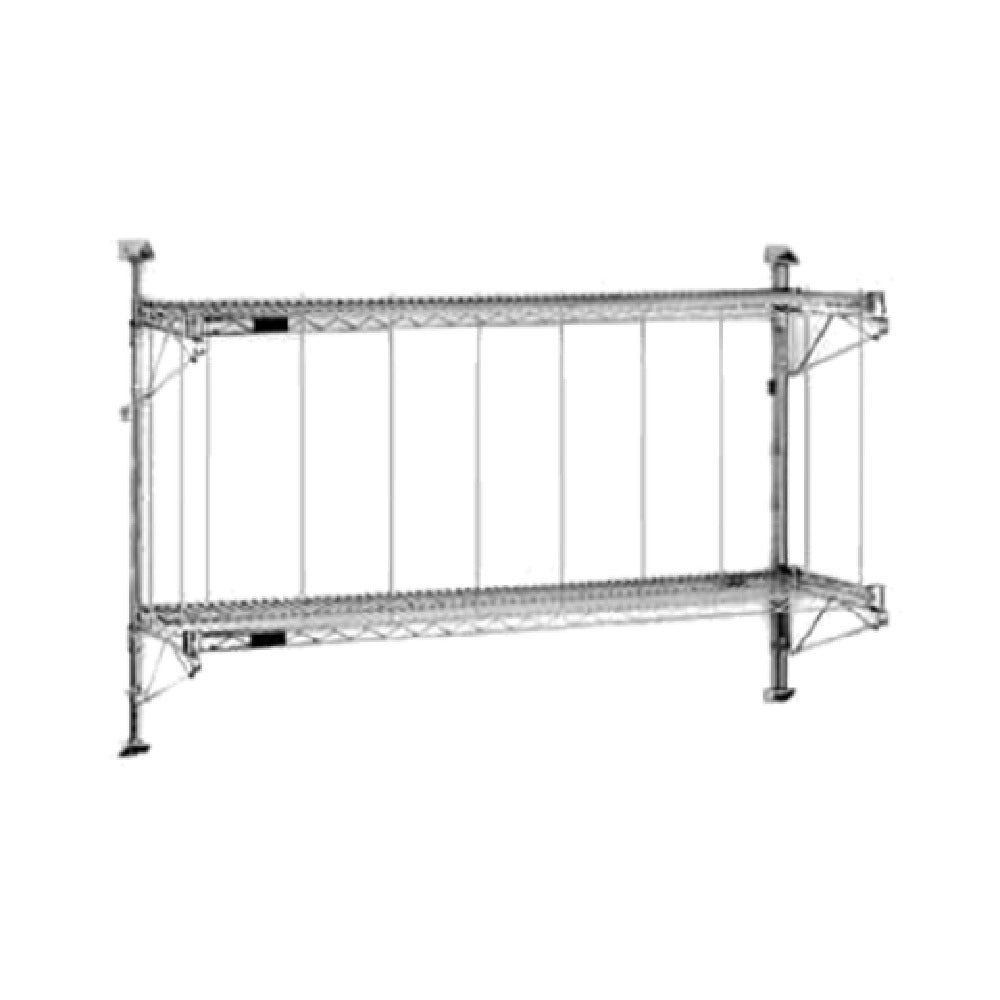 Eagle BRW4 Boat Rack Wall Mounted 48"W X 14"D X 33"H