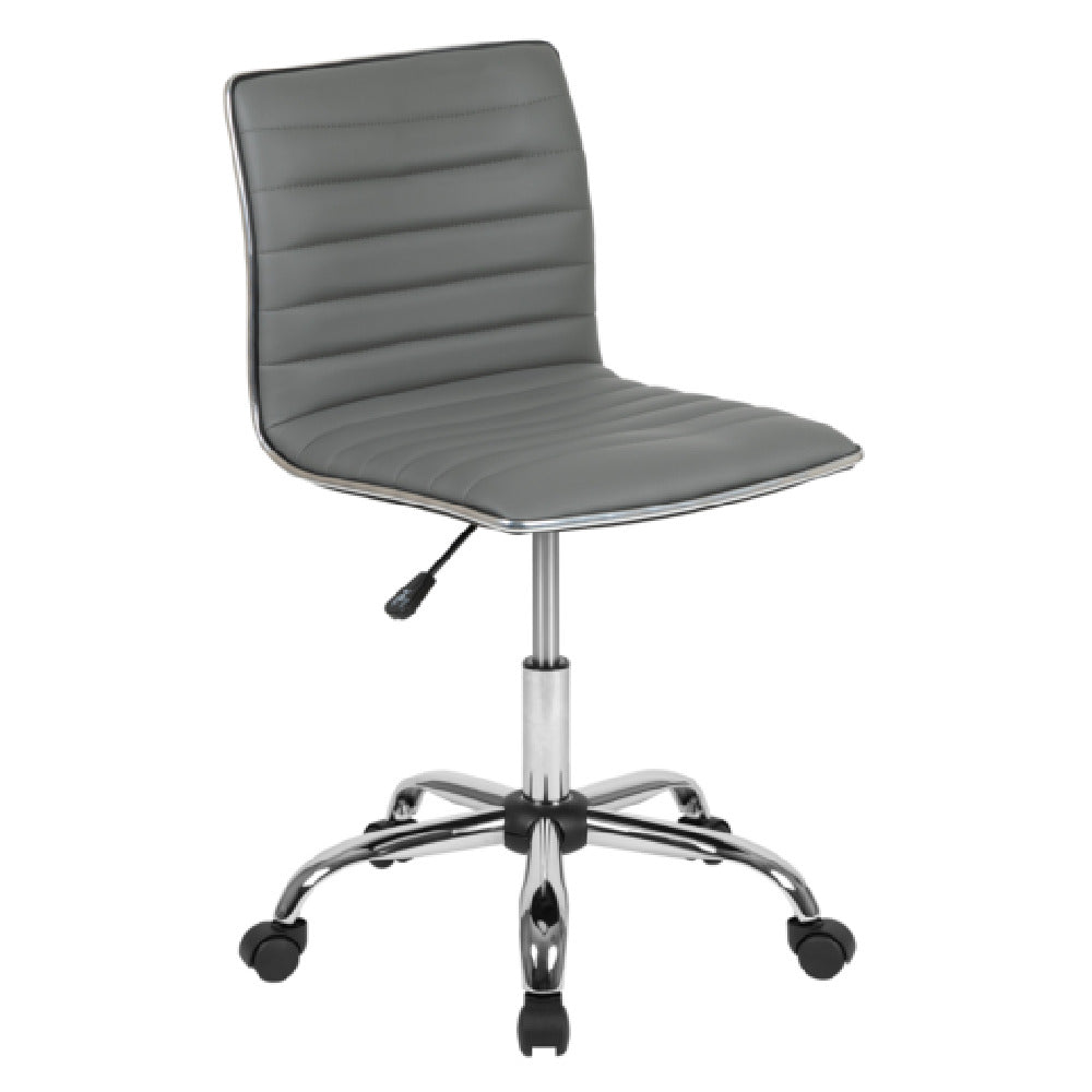 Flash Furniture DS-512B-LTGY-GG Alan Swivel Task Chair 31-1/4" To 36" Adjustable Height