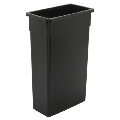 Royal Industries CCP 8322BK Wall Hugger™ Trash Can 23 Gallon Rectangular