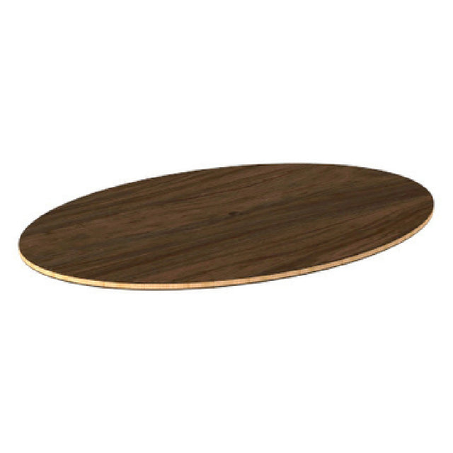 Steelite MGSPOLHW0101 Mogogo Buffet Solutions Table Top 42-1/2" X 30" Oval