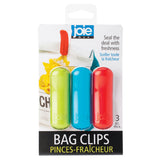 Harold Import Co. 26569 Joie Bag Clips 3" X 1-1/2" Plastic