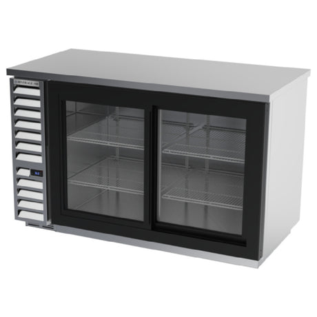 Beverage Air BB58HC-1-F-GS-S Refrigerated Food Rated Back Bar Storage Cabinet Two-section