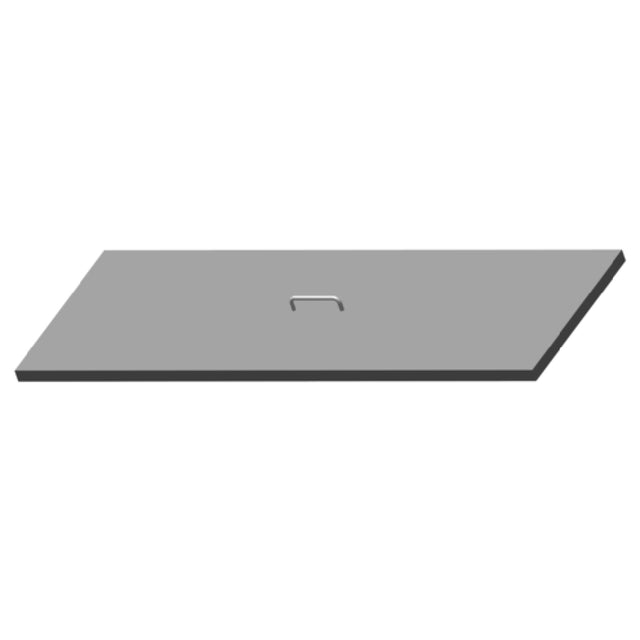 Hoshizaki HS-5074 Stainless Steel Lift-Off Cover Flat For 12-pan Sandwich Top Opening