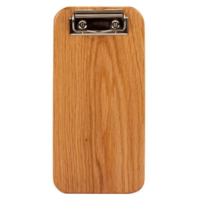 Risch COUNTRYBOARD-CHECK 4.5X9 OAK Country Check Presenter Clip Board 4-1/2" X 9"
