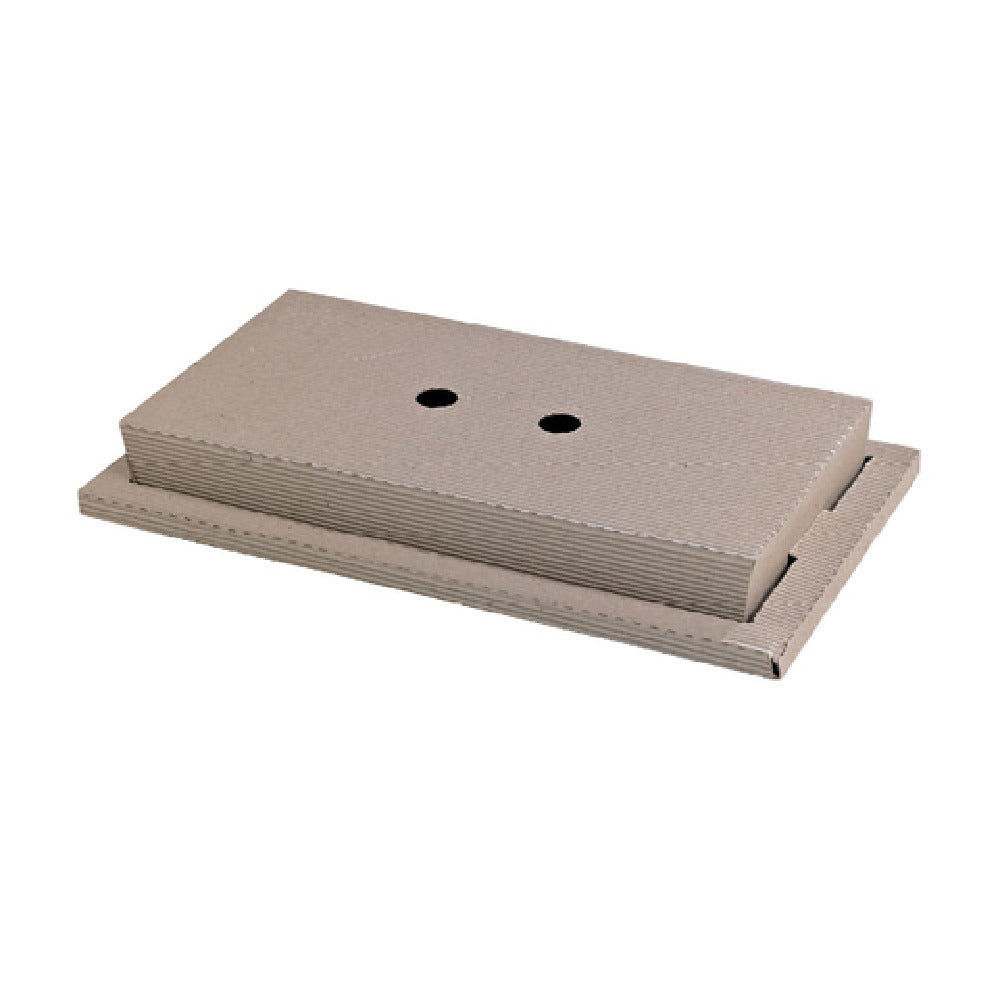PacknWood 210CHOKBASE2 - Tray, Kraft Meal Tray, 17.3 X 10.2 X 1.1in