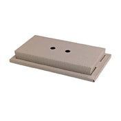 PacknWood 210CHOKBASE2 - Tray, Kraft Meal Tray, 17.3 X 10.2 X 1.1in
