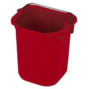 Rubbermaid 1857375 - Executive 5 Quart Pail, Heavy Duty, Red