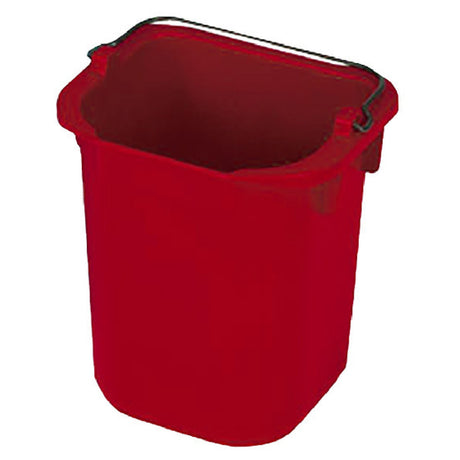 Rubbermaid 1857375 - Executive 5 Quart Pail, Heavy Duty, Red