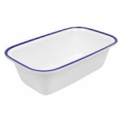 Bauscher Hepp TEW7614 - Enamelware Collection Dish, GN 1/4 Size, 1-1/2 Qt.