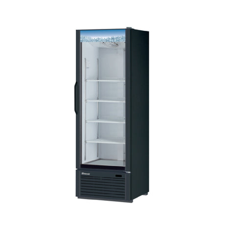 Turbo Air TGM-19B-N6 - Glass Door Refrigerator, One-section, 26-3/8"W X 26-1/2"D X 78-1/8"H