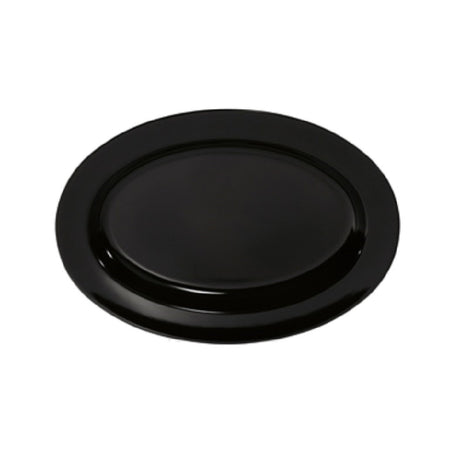 GET Enterprises OP-621-BK Milano™ Platter 21"L X 15"W Oval