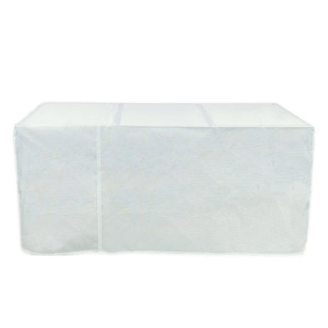 FOH BTR014WHT18 Smart Buffet Ware® Eco Trolley Cover 64.5" X 21.75" Plastic