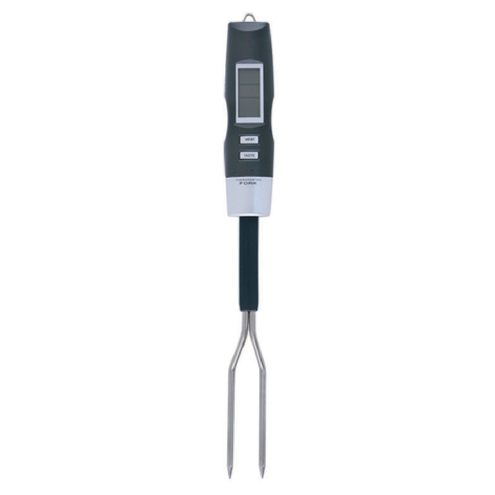 Chef Master 40112Y Mr. Bar-B-Q® BBQ Meat Temperature Fork Digital Anti-slip Handle