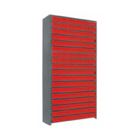 Quantum CL1275-401_GRAY - Shelving Unit, 12"D X 36"L X 75"H, Heavy Duty