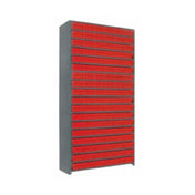 Quantum CL1275-401_YELLOW - Shelving Unit, 12"D X 36"L X 75"H, Heavy Duty