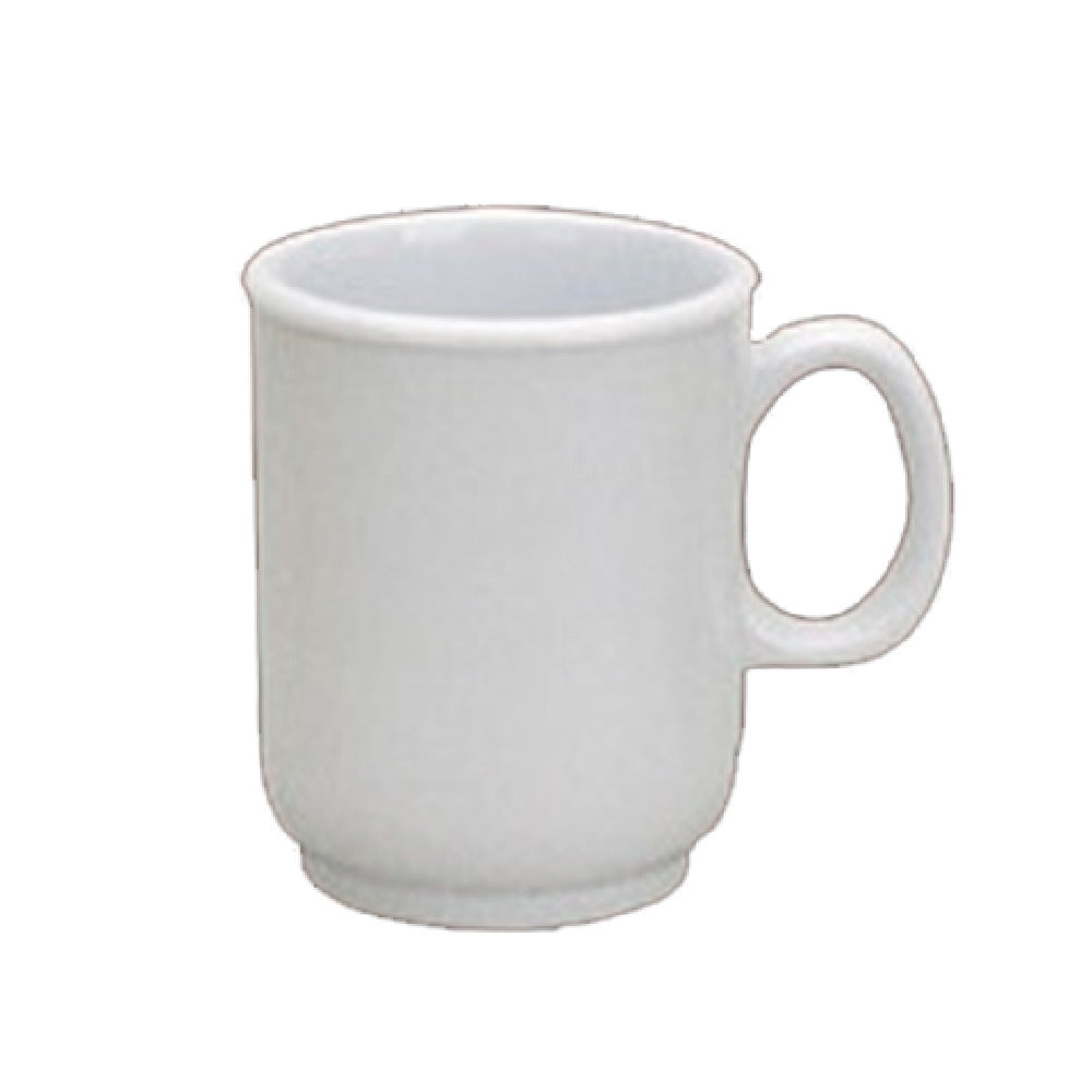 Yanco NS-901W Nessico Bulbous Mug 8 Oz. 3" Dia. X 3-5/8"H