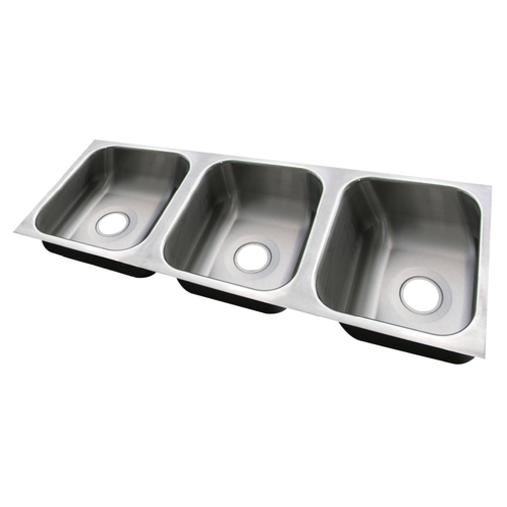 Advance Tabco 1014-310-BAD Smart Series™ Sink Undermount 3-compartment