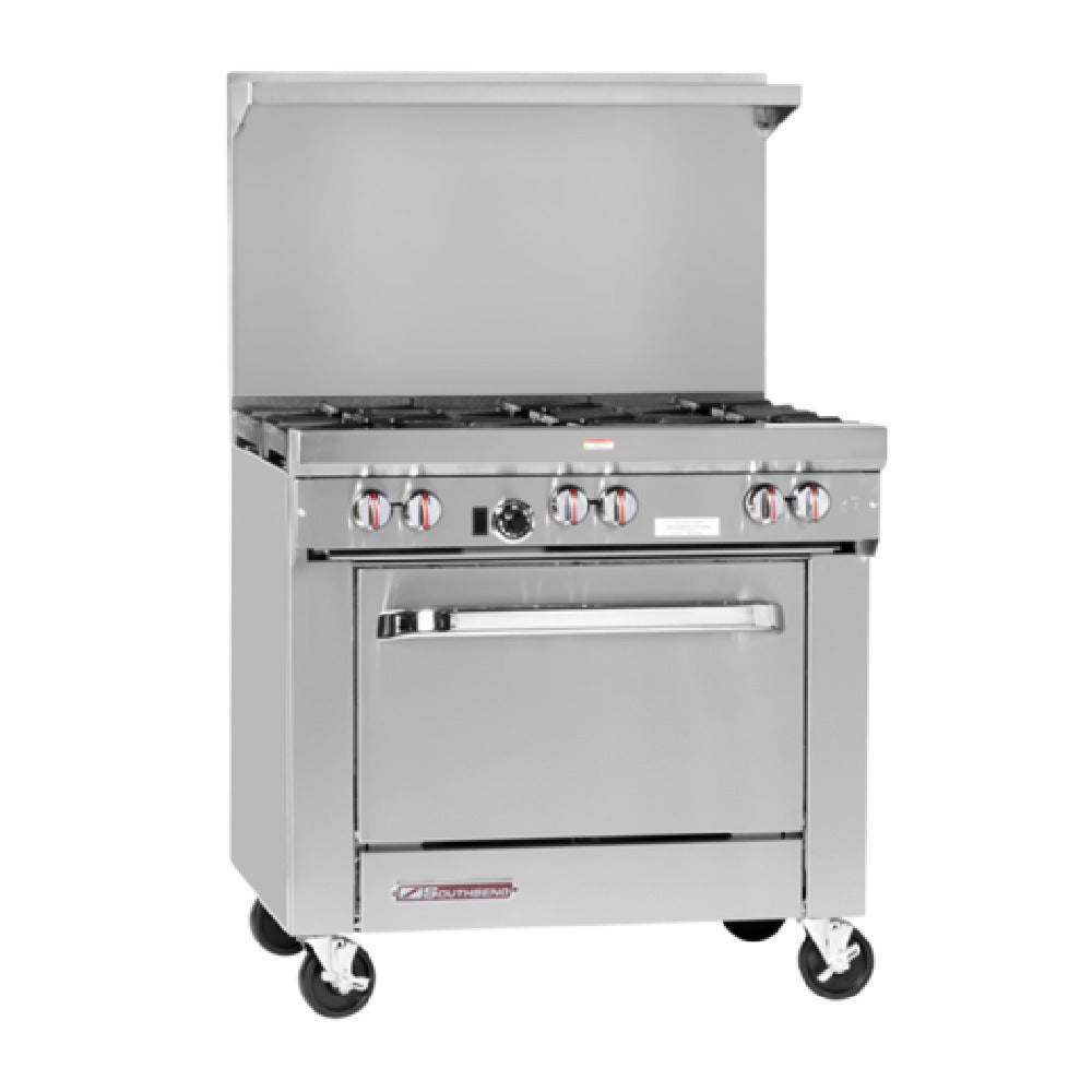 Southbend S36D-2TL_NAT S-Series Restaurant Range Gas 36"