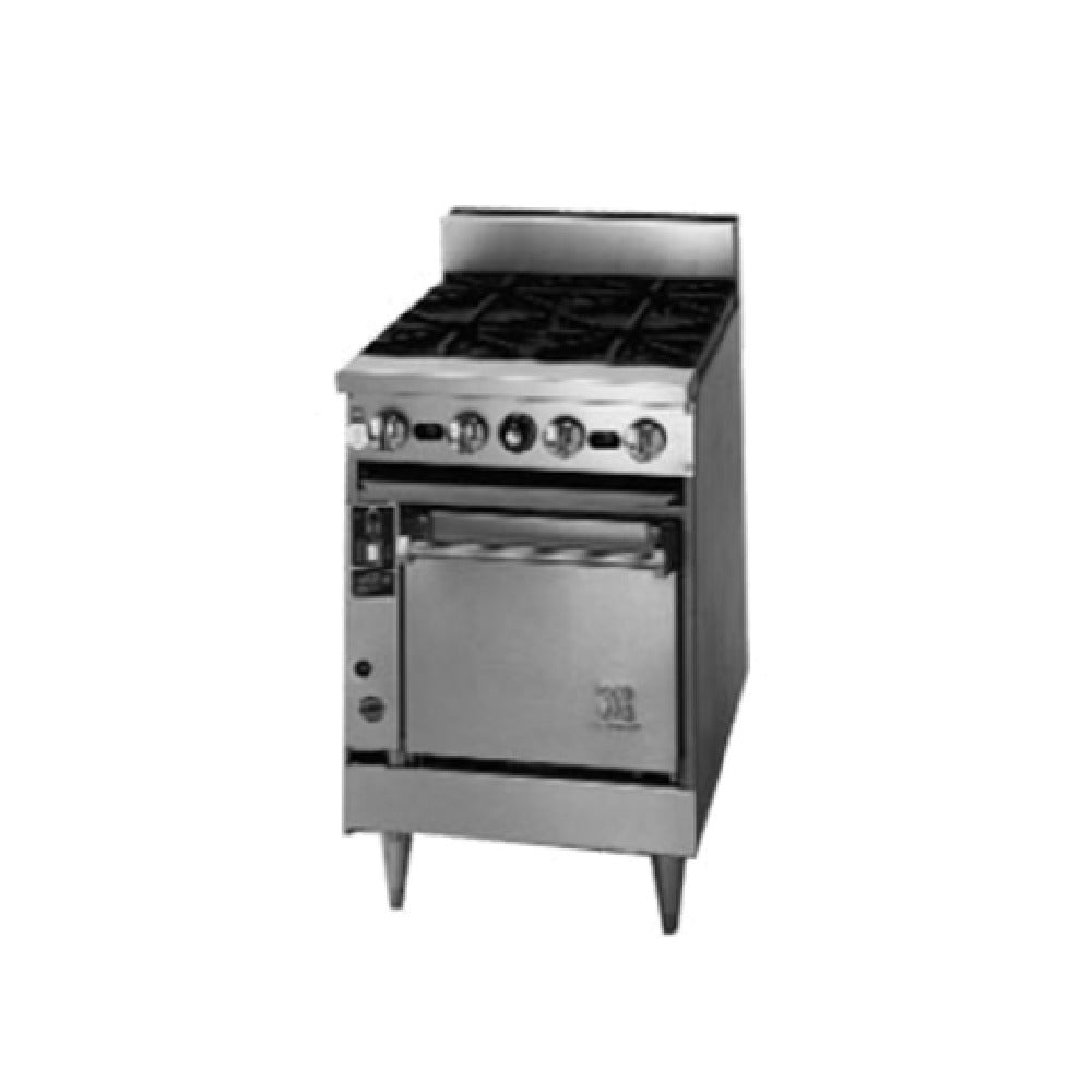 Jade Range JBR-12G-2 Bistro™ Restaurant Range Gas 24"