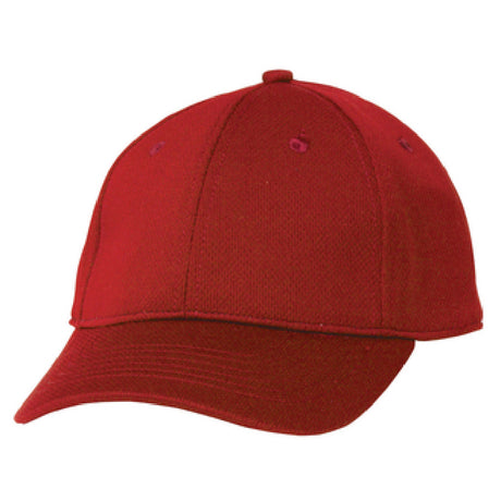 Chef Works HC008RED0 Baseball Baseball Cap All Over Cool Vent™ Built-in Sweat Guard