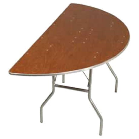 Forbes Industries HOSC72 200 Series Folding Table Half-round 1/2 Of 72" Dia. X 30"H